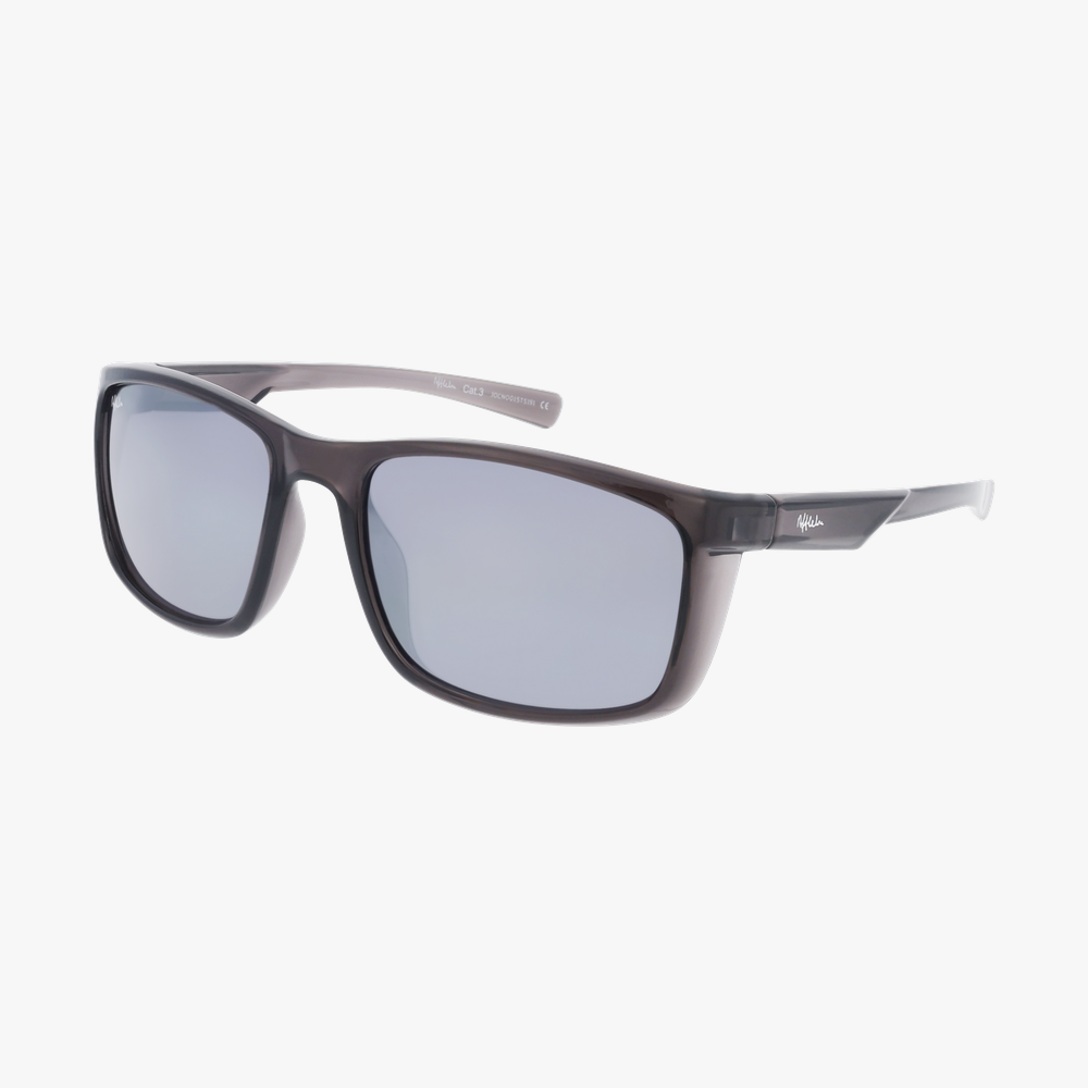 GAFAS DE SOL hombre BAMBU blanco/gris - vista de frente