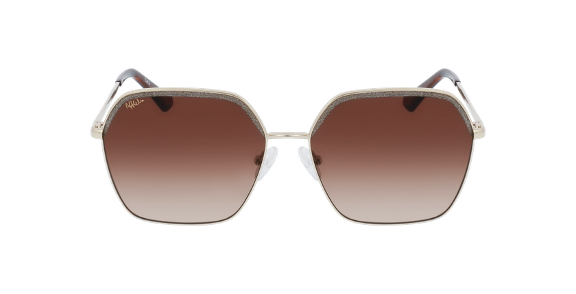 GAFAS DE SOL mujer MALE dorado - vista de frente