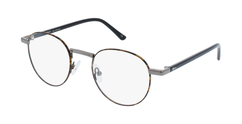 GAFAS GRADUADAS hombre MAGIC ARTHUR carey/plateado - vista de frente