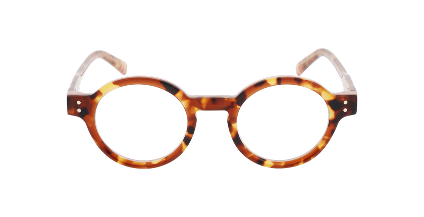GAFAS GRADUADAS mujer CARACTÈRES POETIQUE carey/rojo - vista de frente