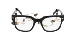 GAFAS GRADUADAS mujer AUDACIEUSE negro - vista de frente