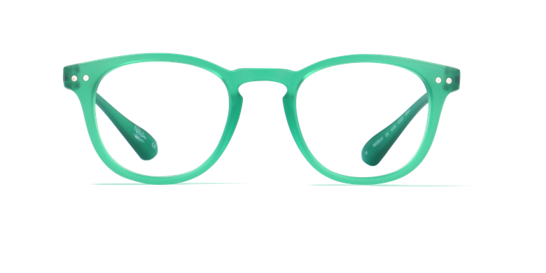 Gafas graduadas BLUE BLOCK MIXTE verdevista de frente Gafas graduadas BLUE BLOCK MIXTE verdevista de frente