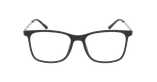 GAFAS GRADUADAS hombre MAGIC287 negro/plateado - vista de frente