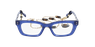 GAFAS GRADUADAS mujer CREATIVE azul/morado
