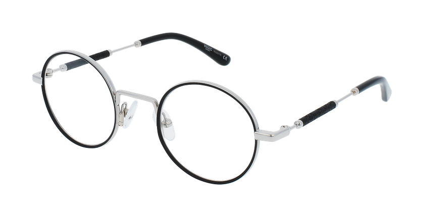 GAFAS GRADUADAS mujer MAGIC 193 negro/plateado - vista de frente