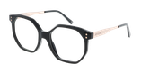 GAFAS GRADUADAS mujer FANNIE negro - vista de frente