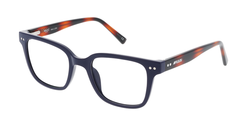 GAFAS GRADUADAS niños LENI azul/carey - vista de frente