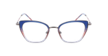 GAFAS GRADUADAS mujer MAGIC219 azul/gris - vista de frente