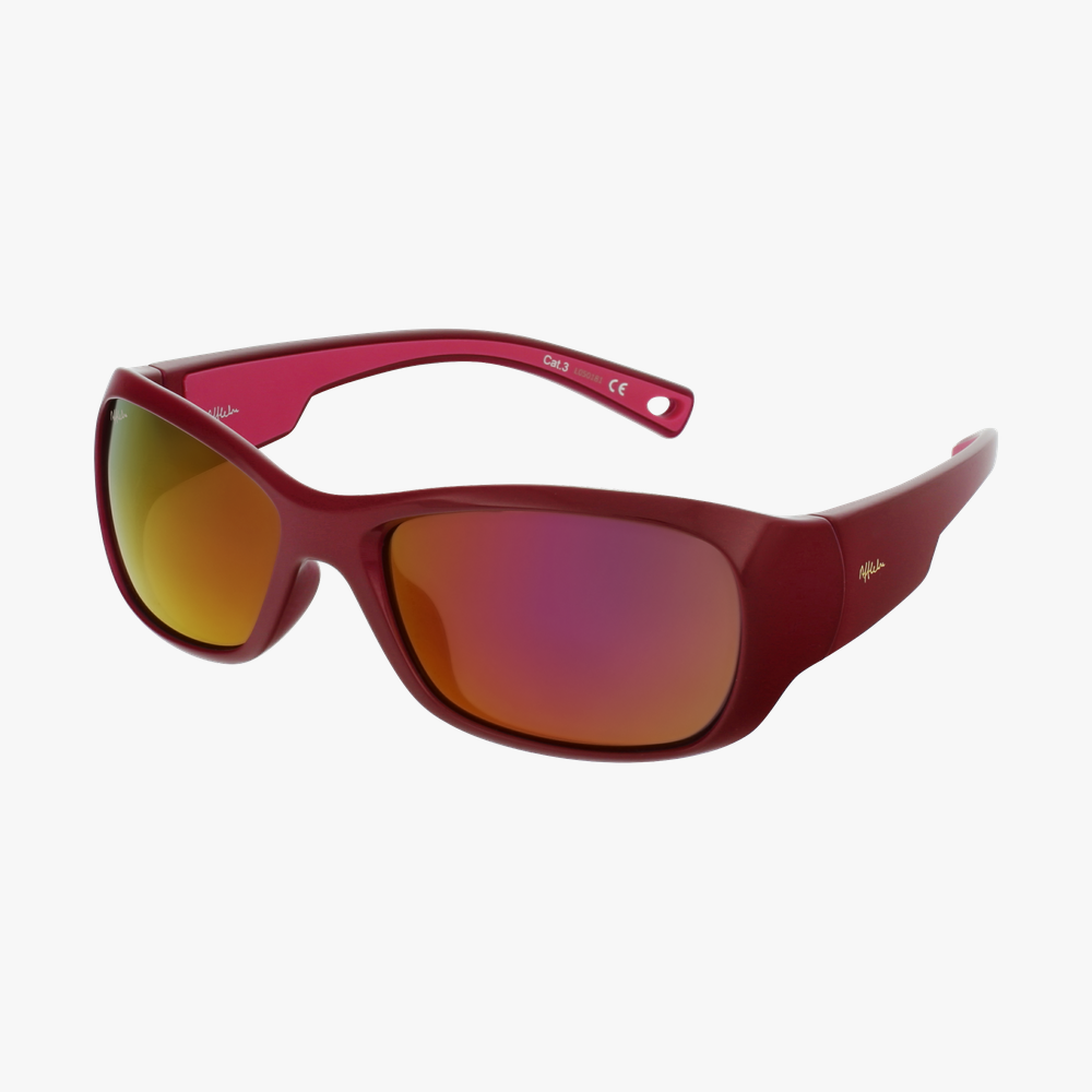 GAFAS DE SOL niños THIAGO POLARIZED rosa/dorado - vista de 3/4