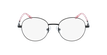 GAFAS GRADUADAS mujer MAGIC CELESTE negro - vista de frente
