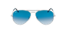 GAFAS DE SOL AVIATOR LARGE METAL plateado