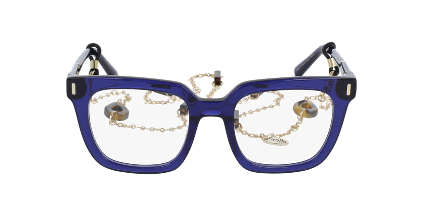 GAFAS GRADUADAS mujer CARACTÈRES RÊVEUSE azul - vista de frente