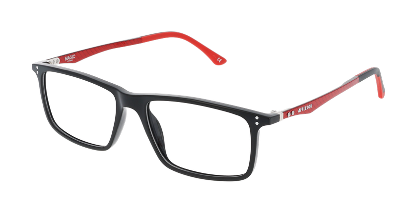 GAFAS GRADUADAS hombre MAGIC341 negro - vista de frente