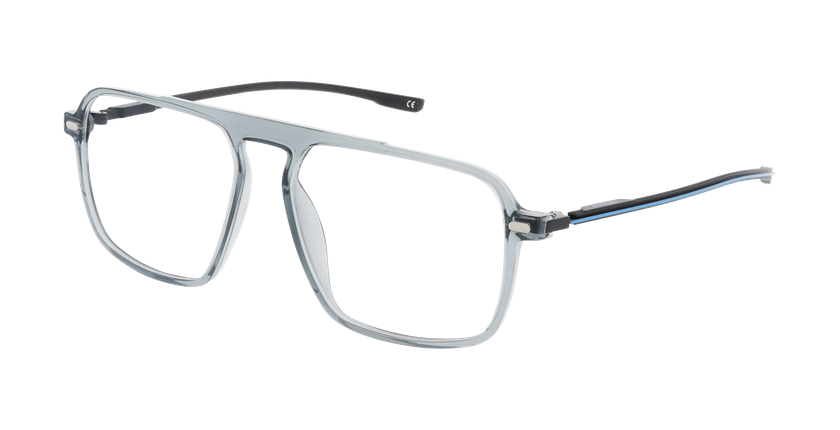 GAFAS GRADUADAS hombre MAGIC332 blanco/gris - vista de frente