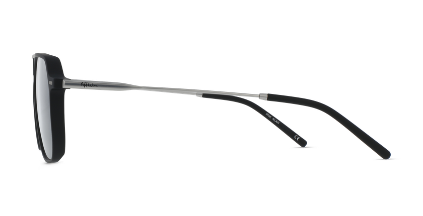 GAFAS GRADUADAS hombre ALAN negro/plateado - vista de frente