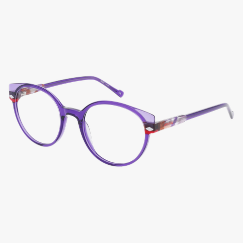 GAFAS GRADUADAS mujer MAGIC281 morado/rosa