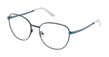 GAFAS GRADUADAS mujer MALLORY azul - vista de frente