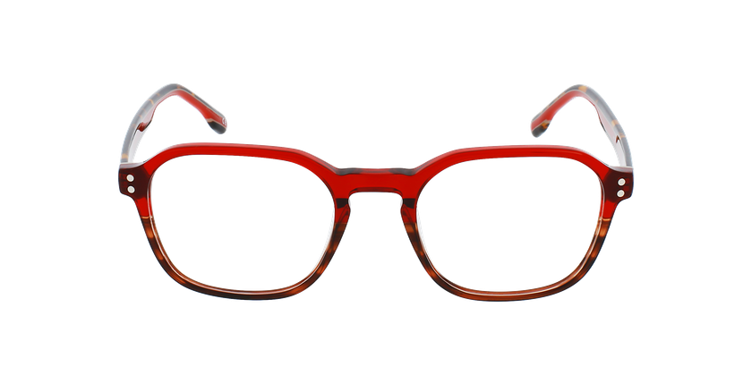 GAFAS GRADUADAS hombre MAGIC207 rojo - vista de frente