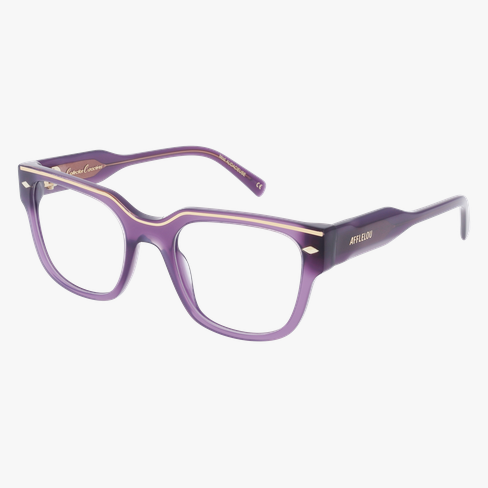 GAFAS GRADUADAS mujer CARACTÈRES FIL D'OR AUDACIEUSE morado/dorado