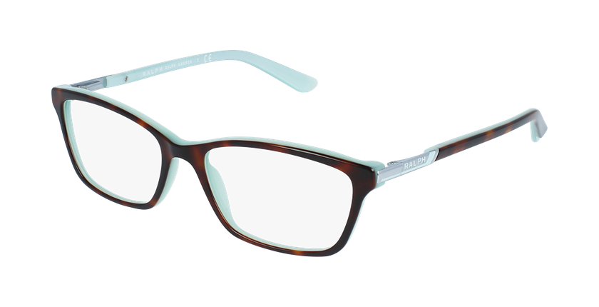GAFAS GRADUADAS mujer RA7044 carey/azul - vue de 3/4