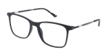 GAFAS GRADUADAS hombre MAGIC287 negro/plateado - vista de frente