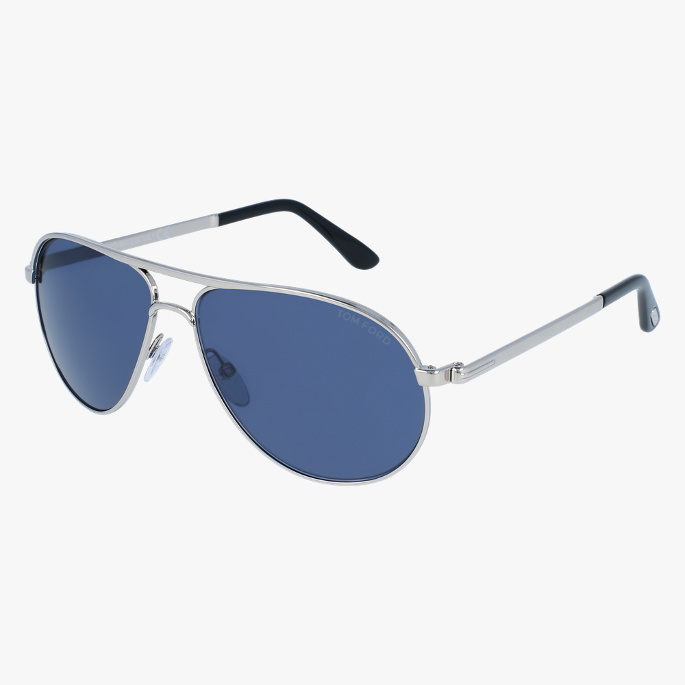 GAFAS DE SOL hombre FT0144 18V gris/azul - vista de frente