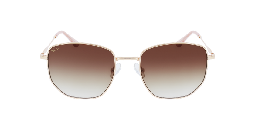 GAFAS DE SOL mujer DUNA dorado - vista de frente