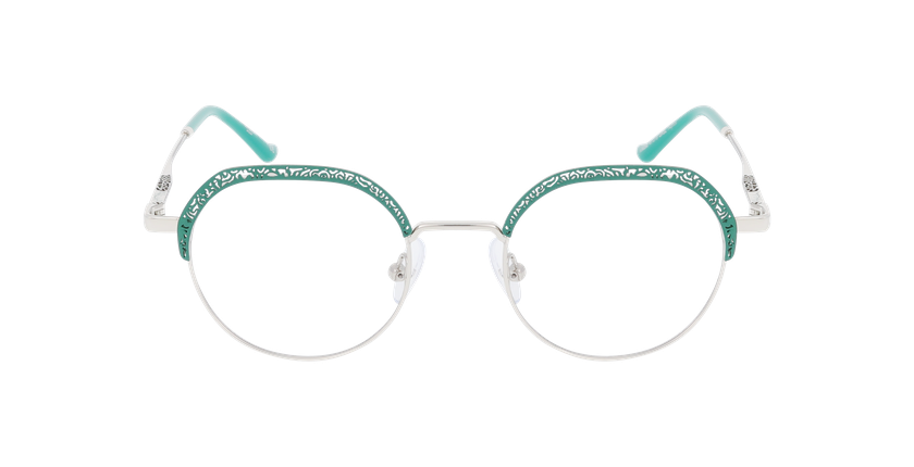 GAFAS GRADUADAS mujer MAGIC292 verde/turquesa - vista de frente