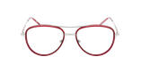 GAFAS GRADUADAS hombre MAGIC 185 rojo/plateado - vista de frente