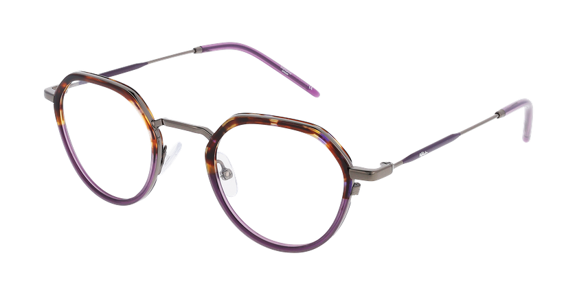 GAFAS GRADUADAS hombre MAGIC226 carey/morado - vista de frente
