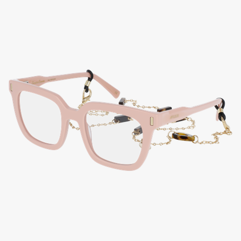 GAFAS GRADUADAS mujer CARACTÈRES RÊVEUSE rosa/dorado