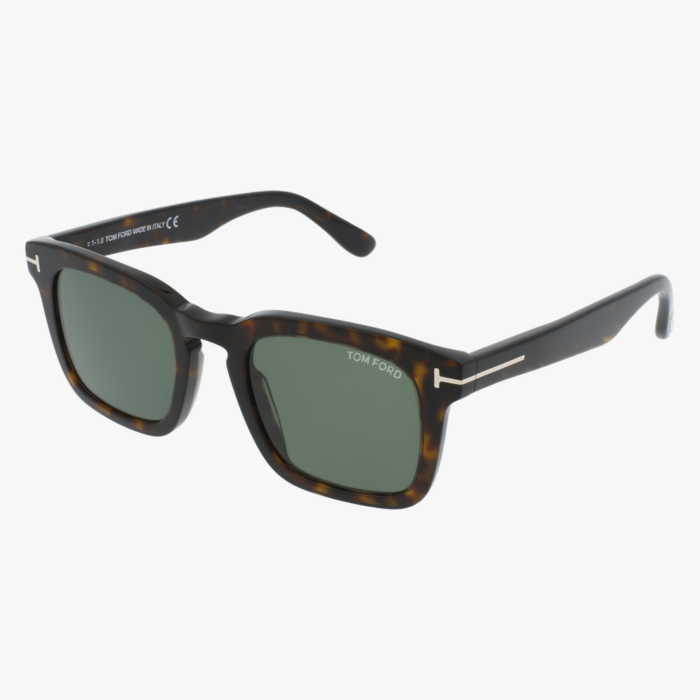 GAFAS DE SOL hombre FT0751 DAX carey/verde - vista de frente