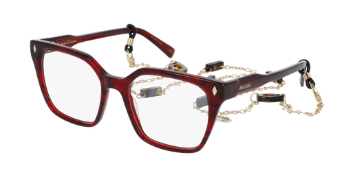 GAFAS GRADUADAS mujer EFFRONTEE rojo marmoleado