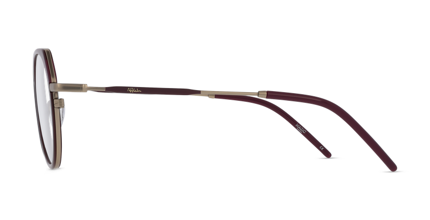 GAFAS GRADUADAS mujer MAGIC223 rojo/dorado - vista de frente