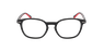 GAFAS GRADUADAS niños JORIS negro/rojo
