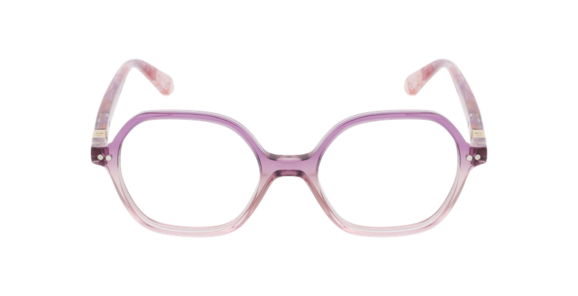GAFAS GRADUADAS niños FROZEN 8 morado - vista de frente