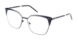 GAFAS GRADUADAS mujer MAGIC 201 negro - vista de frente