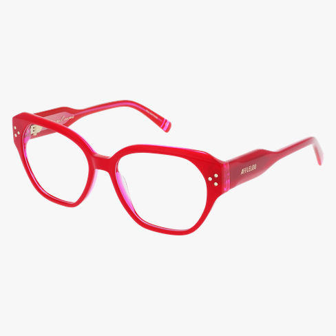 GAFAS GRADUADAS mujer CARACTÈRES RAFFINÉE rojo/rosa