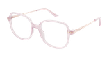 GAFAS GRADUADAS niños JULIA rosa/dorado - vista de frente
