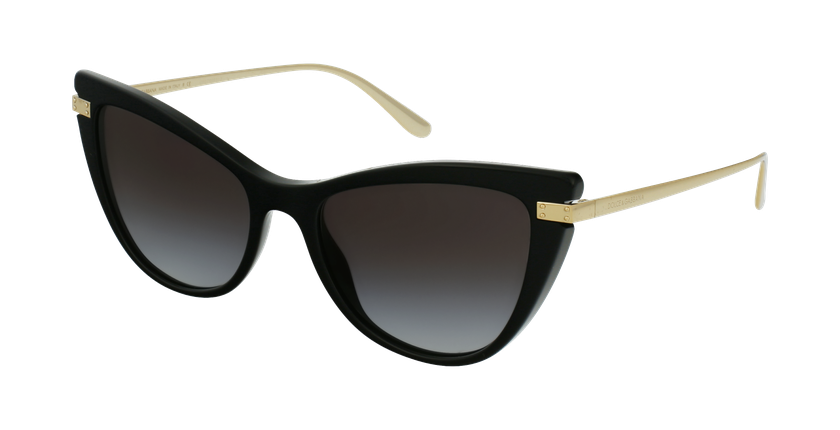 GAFAS DE SOL mujer 0DG4381 negro - vue de 3/4