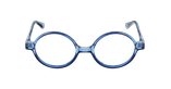 GAFAS GRADUADAS niños RZERO19 azul cristal/negro - vista de frente