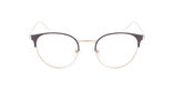 GAFAS GRADUADAS mujer MAGIC231 negro/dorado - vista de frente