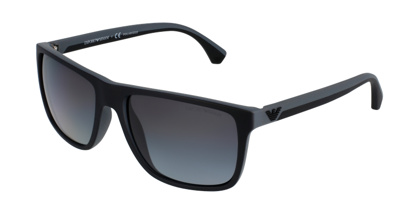GAFAS DE SOL hombre 0EA4033 negro/gris - vue de 3/4