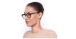 GAFAS GRADUADAS BACH negro - vue de 3/4