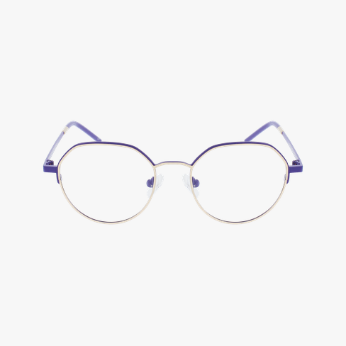 GAFAS GRADUADAS mujer MAGIC 150 morado/dorado vista de frente
