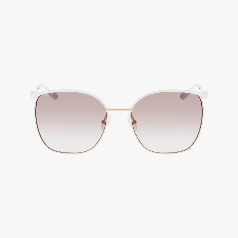 GAFAS DE SOL mujer VIA dorado/blanco - vista de frente