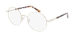 GAFAS GRADUADAS mujer MAGIC GABBY dorado - vista de frente