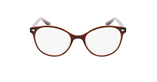 GAFAS GRADUADAS niños MAGIC BLANCA marrón/rosa - vista de frente
