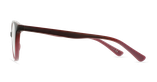 GAFAS GRADUADAS niños RZERO25 rosa/marrón - vista de frente