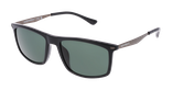 GAFAS DE SOL hombre 0EA4171U negro brillante - vista de frente